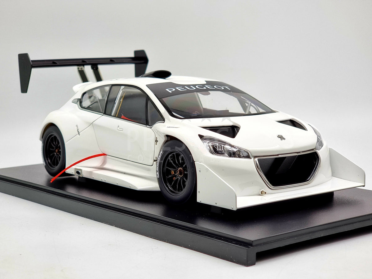 AUTOart 2013 Peugeot 208 T16 Pikes Peak Plain Body White 81355 1