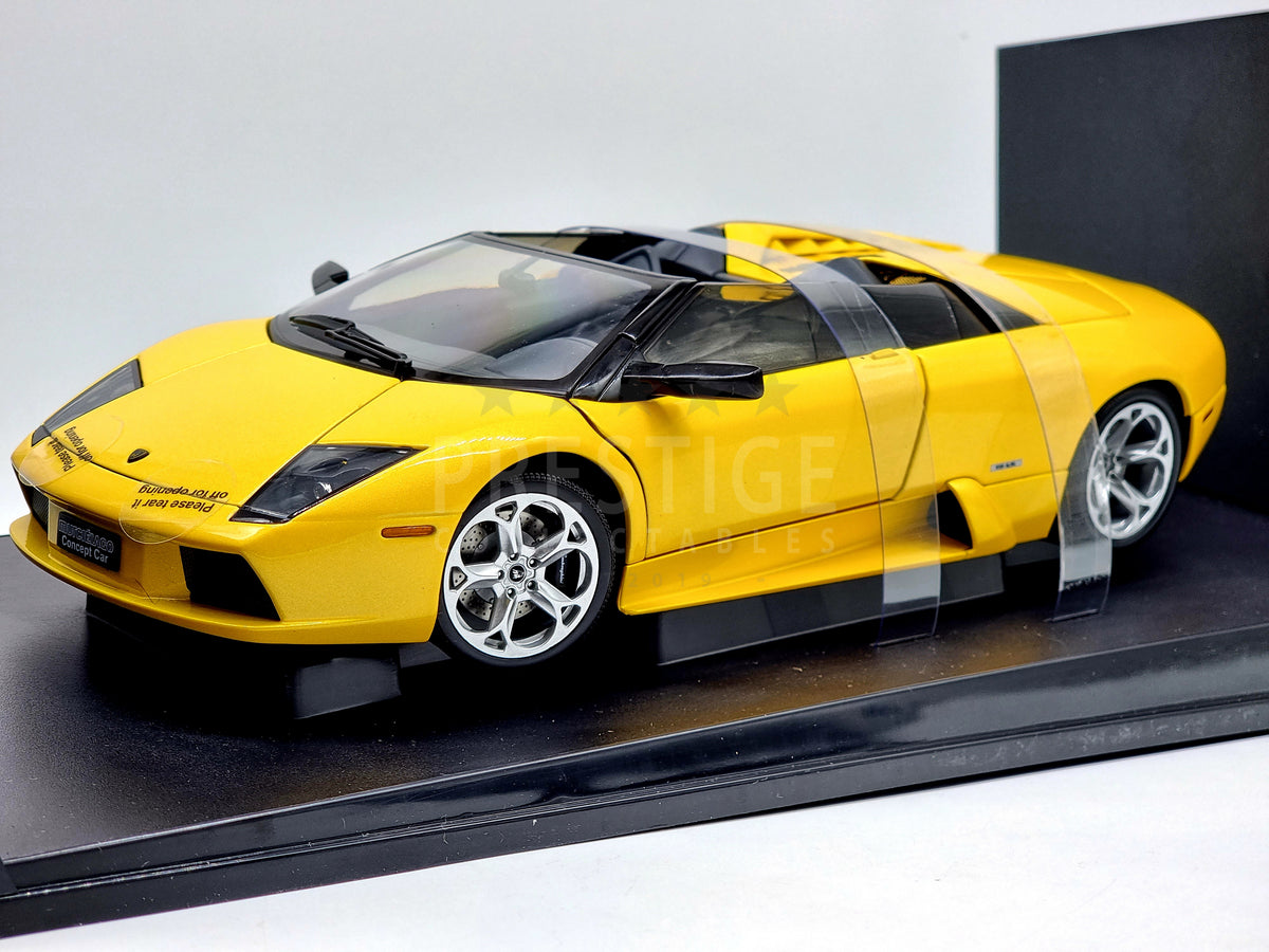 AUTOart NOS Lamborghini Murcielago Roadster Concept Car Yellow