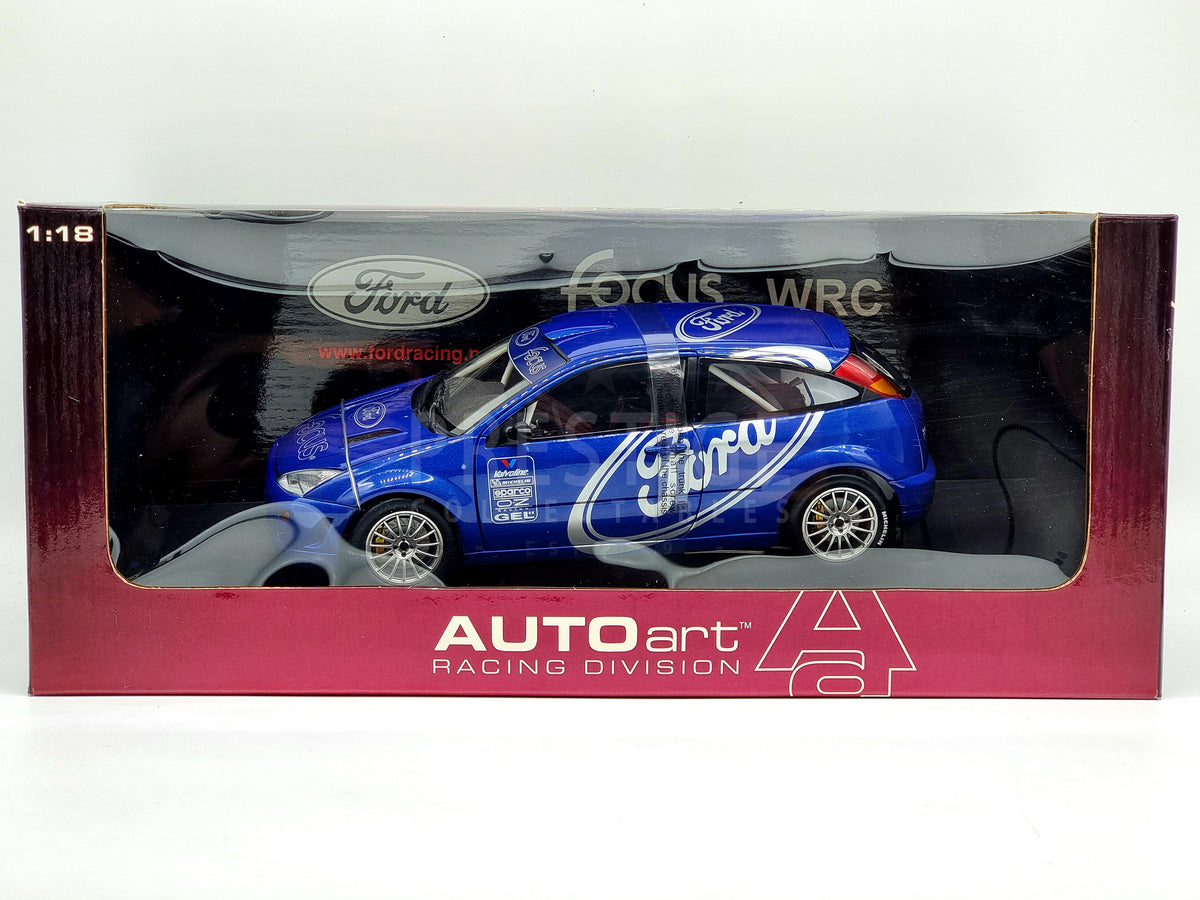 AUTOart NOS 1999 Ford Focus WRC Presentation Car Blue 89910