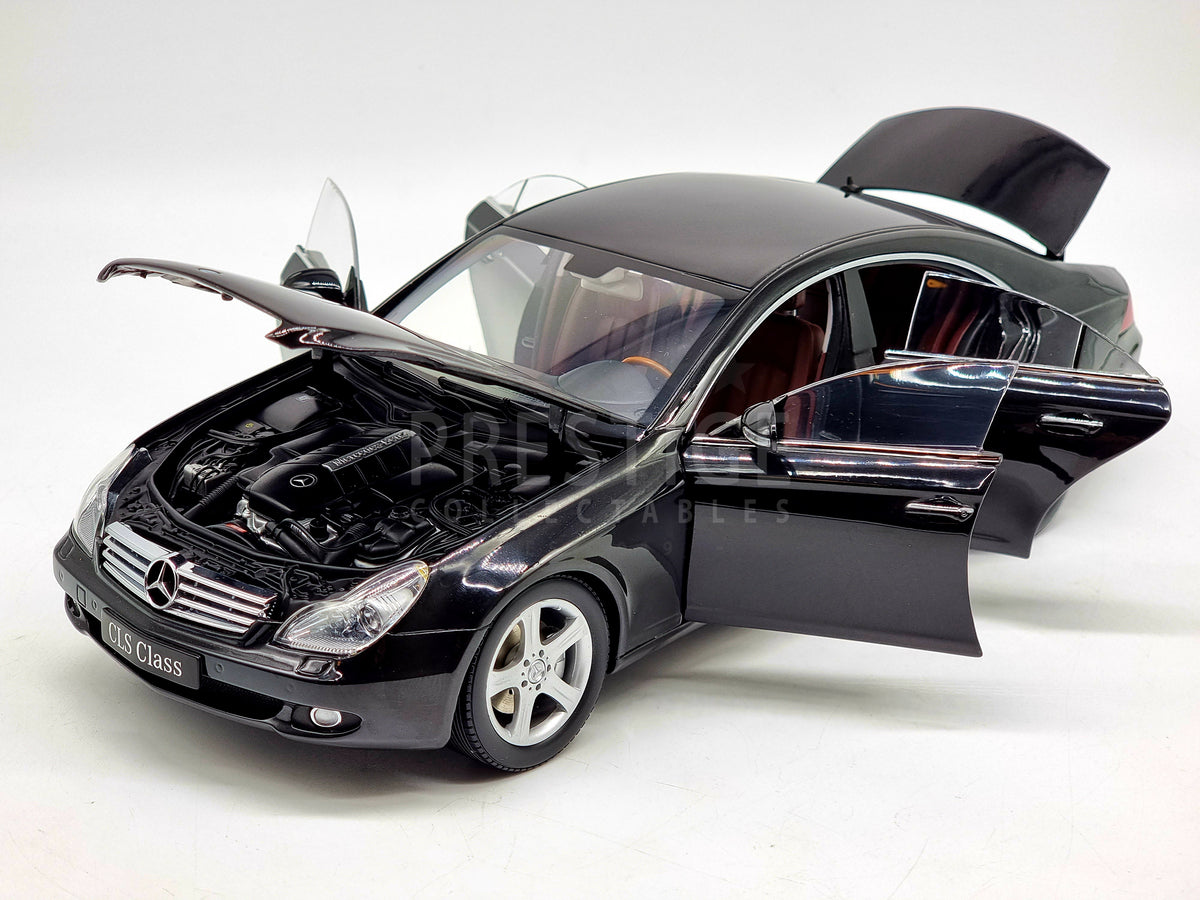 Mercedes-Benz ベンツ　CLS　京商　1/18 READ - Kyosho Mercedes Benz CLS Class CLS500 08401BK Gloss Black 1