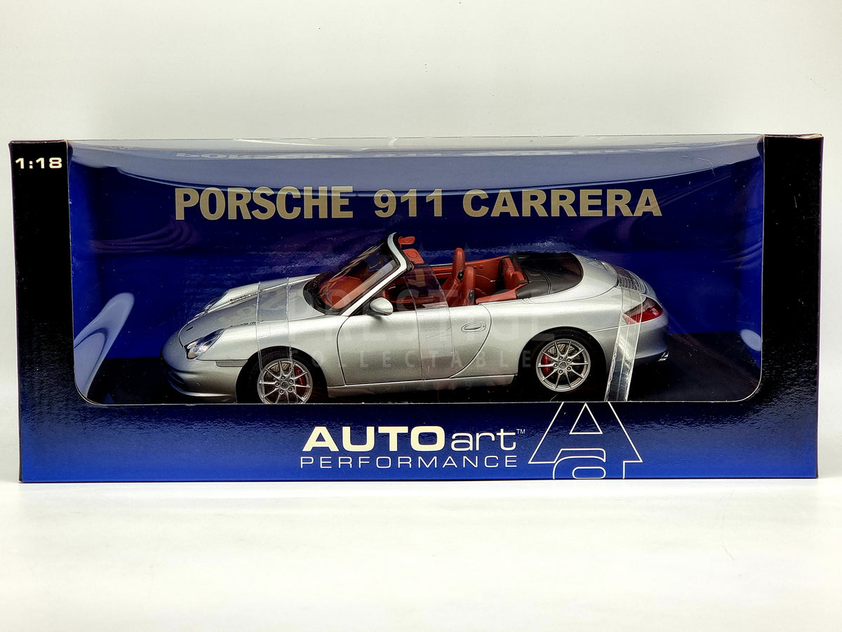 ミニカー AUTOart Porsche 911 Cabriolet 1/18 AUTOart NOS 2001 Porsche 911 Carrera Cabrio Facelift