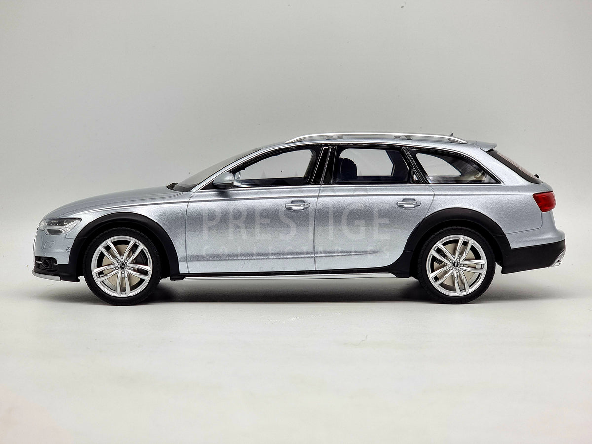 GT Spirit 2019 Audi A6 (C7) Allroad Floret Silver Metallic GT354 1