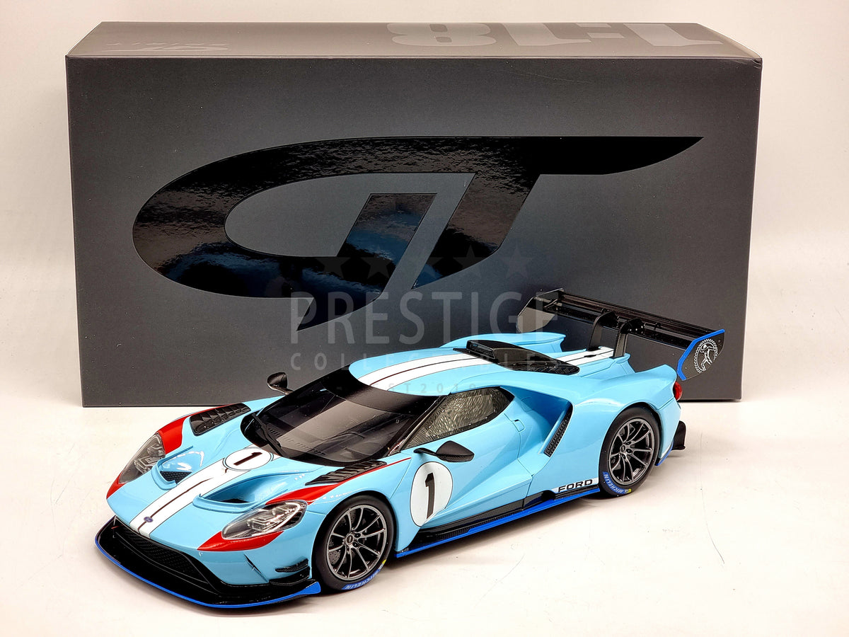 GT Spirit 1/18 Scale Resin GT867 - Ford GT MK2 LM66 - Blue #1