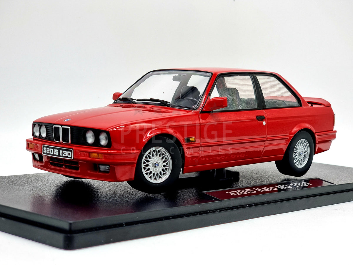 KK-Scale 1989 BMW 320iS E30 Italo M3 Red KKDC180883 1:18