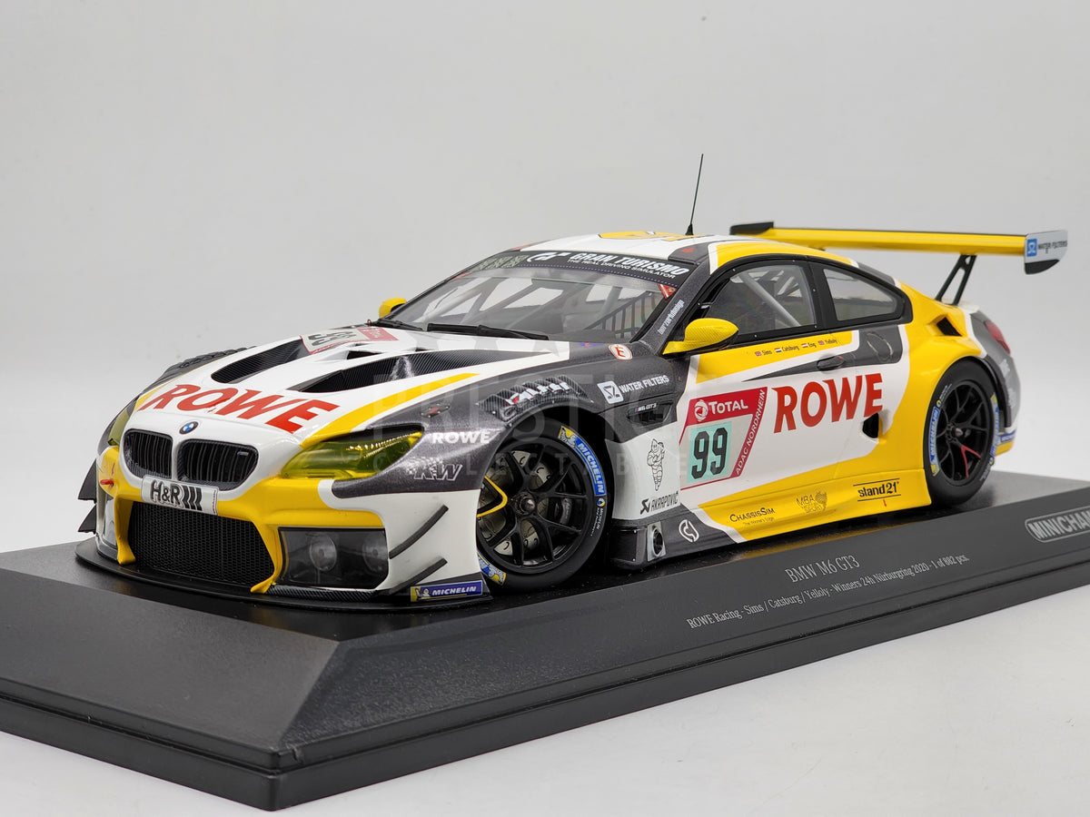 Minichamps 2020 BMW M6 GT3 #99 Winner Nurburgring Rowe 1:18 - New