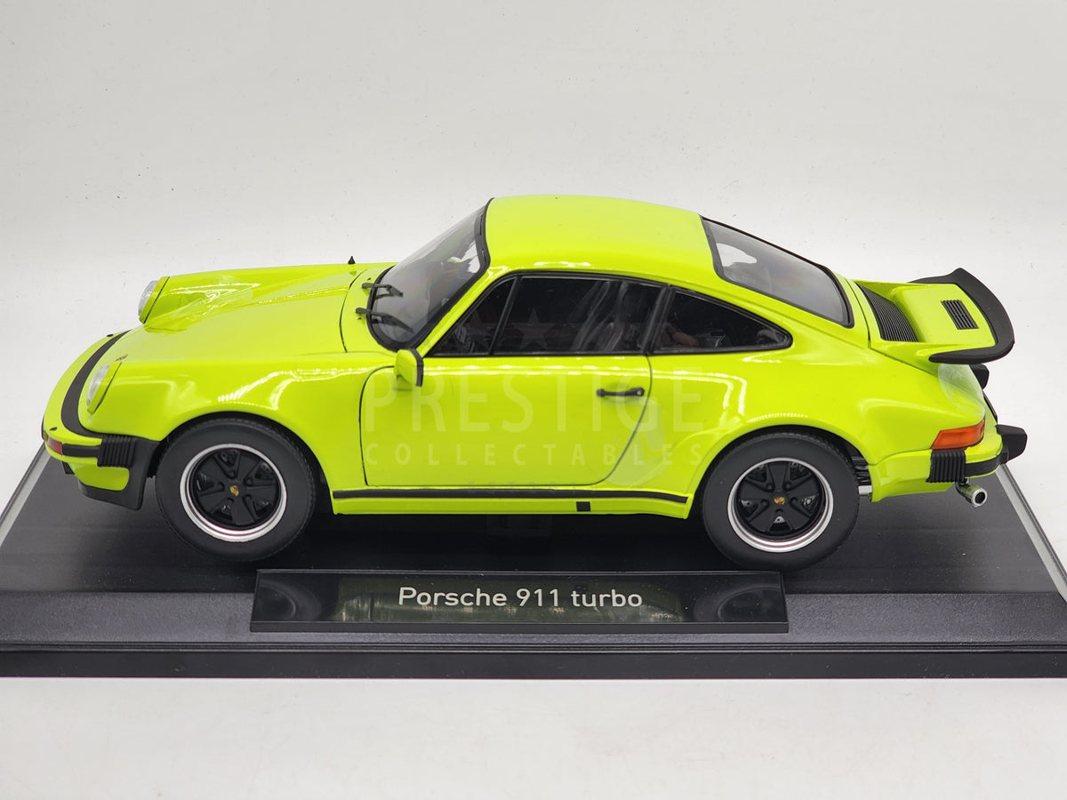 Porsche 911 Turbo 3.0 1976 – Norev 187666 – Miniature Diecast 1/18 Vert