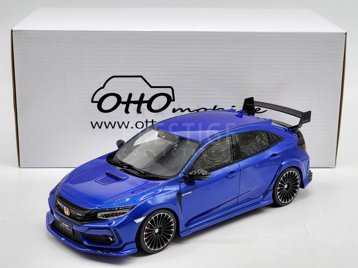 Ottomobile 2020 Honda Civic FK8 Type R Mugen Blue 1:18 Scale