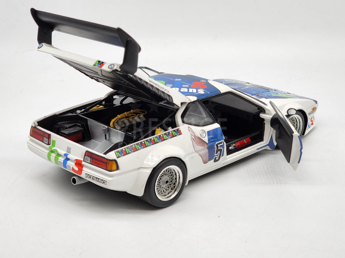 Minichamps 1980 BMW M1 Procar Cassani Racing Team Winkelhock 1:18
