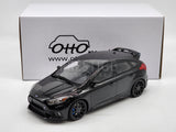 Ottomobile 2017 Ford Focus RS MK3 Shadow Black OT950 1:18 Scale - New