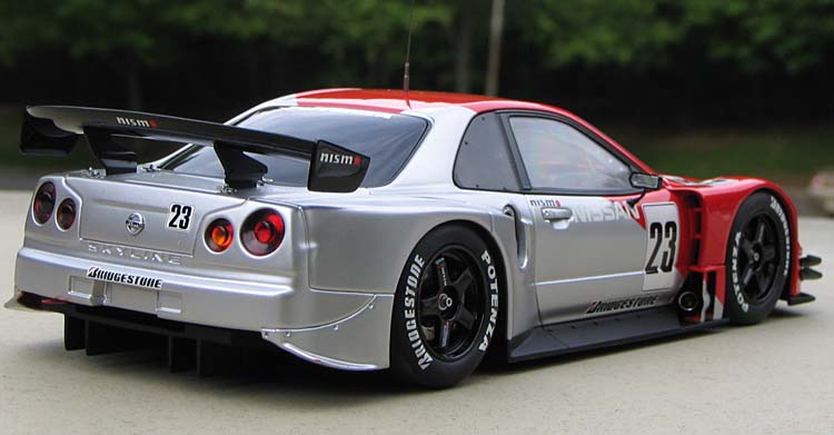 ミニカー 1/18 AUTOart Skyline GT-R 2003 #23 Test AUTO-80380] AUTOART 1/18 Nissan Skyline GT-R (R34) JGTC 2003
