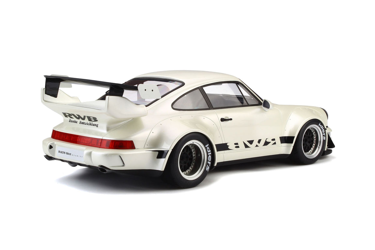 GT Spirit Porsche RAUH - WELT RWB White 1:12 Scale Model Car