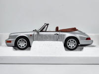 Norev 1990 Porsche 911 (964) Carrera 2 Convertible Silver OPENS 1:18 - New