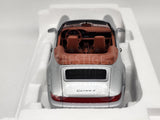 Norev 1990 Porsche 911 (964) Carrera 2 Convertible Silver OPENS 1:18 - New