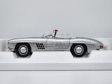 Norev 1957 Mercedes Benz 300SL Roadster with Hardtop Silver 183890 1:18 - New