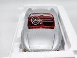 Norev 1957 Mercedes Benz 300SL Roadster with Hardtop Silver 183890 1:18 - New