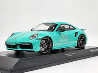 Minichamps 2021 Porsche 911 (992) Turbo S Sport Design Mint 1:18 - New