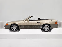 Norev 1989 Mercedes-Benz 500 SL R129 Convertible Smoke Silver 183719 1:18 - New