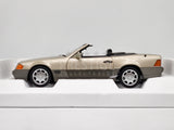 Norev 1989 Mercedes-Benz 500 SL R129 Convertible Smoke Silver 183719 1:18 - New