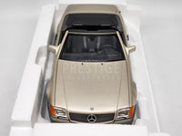 Norev 1989 Mercedes-Benz 500 SL R129 Convertible Smoke Silver 183719 1:18 - New