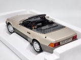 Norev 1989 Mercedes-Benz 500 SL R129 Convertible Smoke Silver 183719 1:18 - New