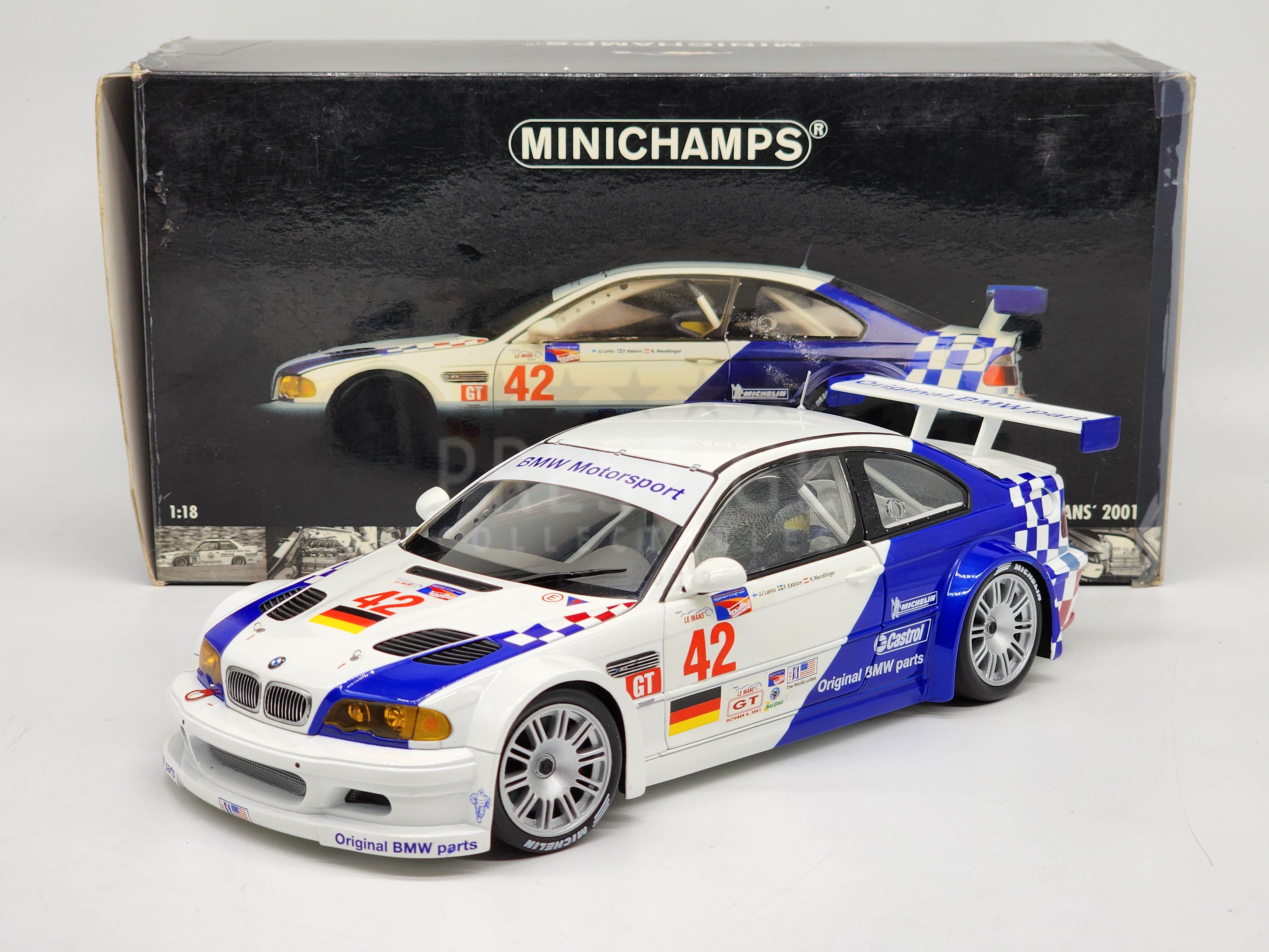 ミニチャンプス1/18 BMW M3 GTR ELMS Minichamps 1/18 Bmw M3 Gtr Elms Minicar | eBay