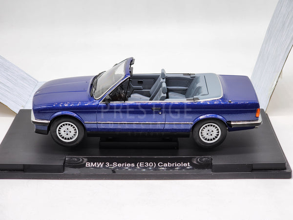 MCG BMW 325i E30 Convertible Blue Metallic MCG18381 1:18 - New