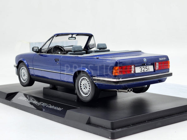 ModelCarGroup 1:18 BMW 325i (E30) conversível Ano de construção 1985 vermelho escuro metálico ModelCarGroup 1:18 BMW 325i (E30) conversível Ano de construção 1985 vermelho escuro metálico
