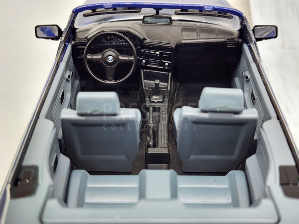 Norev 1:18 BMW 3-Series 325i (E30) Cabriolet Año de construcción 1991 Norev 1:18 BMW 3-Series 325i (E30) Cabriolet Año de construcción 1991