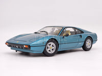 * READ * Kyosho 1975 Ferrari 308 GTB Paris Saloon Debut Version Teal 1:18