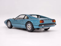 * READ * Kyosho 1975 Ferrari 308 GTB Paris Saloon Debut Version Teal 1:18