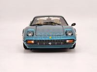 * READ * Kyosho 1975 Ferrari 308 GTB Paris Saloon Debut Version Teal 1:18