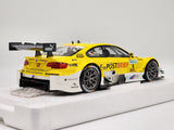 Minichamps 2012 BMW M3 DTM Team Schnitzer #8 Werner Yellow 1:18 - New