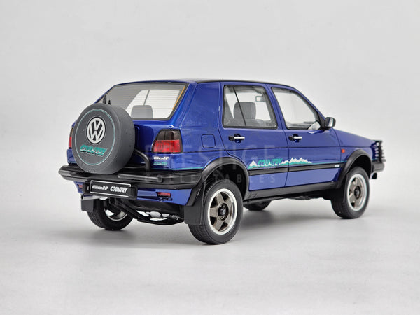 Ottomobile 1990 Volkswagen VW Golf II Country Blue OT973 1:18