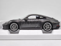 Norev 2021 Porsche 992 911 GT3 Touring Package Grey Metallic 1:18 - New