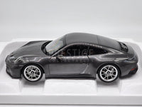 Norev 2021 Porsche 992 911 GT3 Touring Package Grey Metallic 1:18 - New