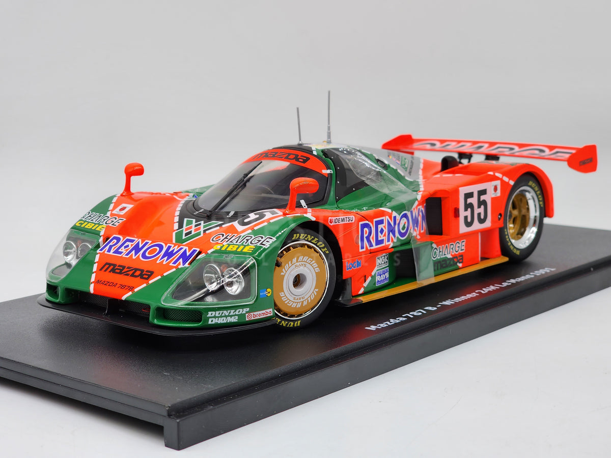 CMR Replicars 1991 Mazda 787B Winner LeMans Renown Livery OPENING 1:18 ...