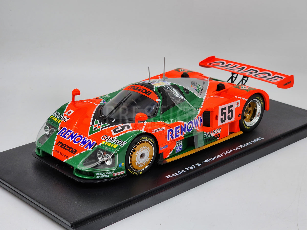 CMR Replicars 1991 Mazda 787B Winner LeMans Renown Livery OPENING 1:18 ...