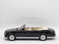 Kyosho Samurai 2019 Toyota Century Convertible Gloss Black 1:18 Scale - New