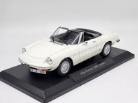 Norev 1978 Alfa Romeo 2000 Spider w Removeable Roof 1:18 Scale - New