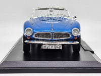 Norev Road Cars 1956 BMW 507 Roadster Metallic Blue 1:18 Scale - New