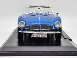 Norev Road Cars 1956 BMW 507 Roadster Metallic Blue 1:18 Scale - New