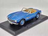 Norev Road Cars 1956 BMW 507 Roadster Metallic Blue 1:18 Scale - New