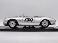 KK-Scale 1953 - 1957 Porsche 550A Spyder James Dean Silver LARGE 1:12 Scale - New