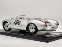 KK-Scale 1953 - 1957 Porsche 550A Spyder James Dean Silver LARGE 1:12 Scale - New