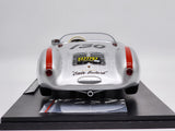 KK-Scale 1953 - 1957 Porsche 550A Spyder James Dean Silver LARGE 1:12 Scale - New