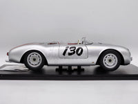 KK-Scale 1953 - 1957 Porsche 550A Spyder James Dean Silver LARGE 1:12 Scale - New