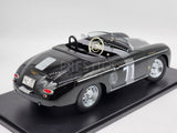 KK-Scale 1955 Porsche 356A Speedster #71 Steve McQueen Black LARGE 1:12 - New