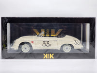 KK-Scale 1955 Porsche 356A Speedster #33 James Dean White LARGE 1:12 - New