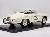 KK-Scale 1955 Porsche 356A Speedster #33 James Dean White LARGE 1:12 - New