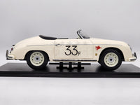 KK-Scale 1955 Porsche 356A Speedster #33 James Dean White LARGE 1:12 - New